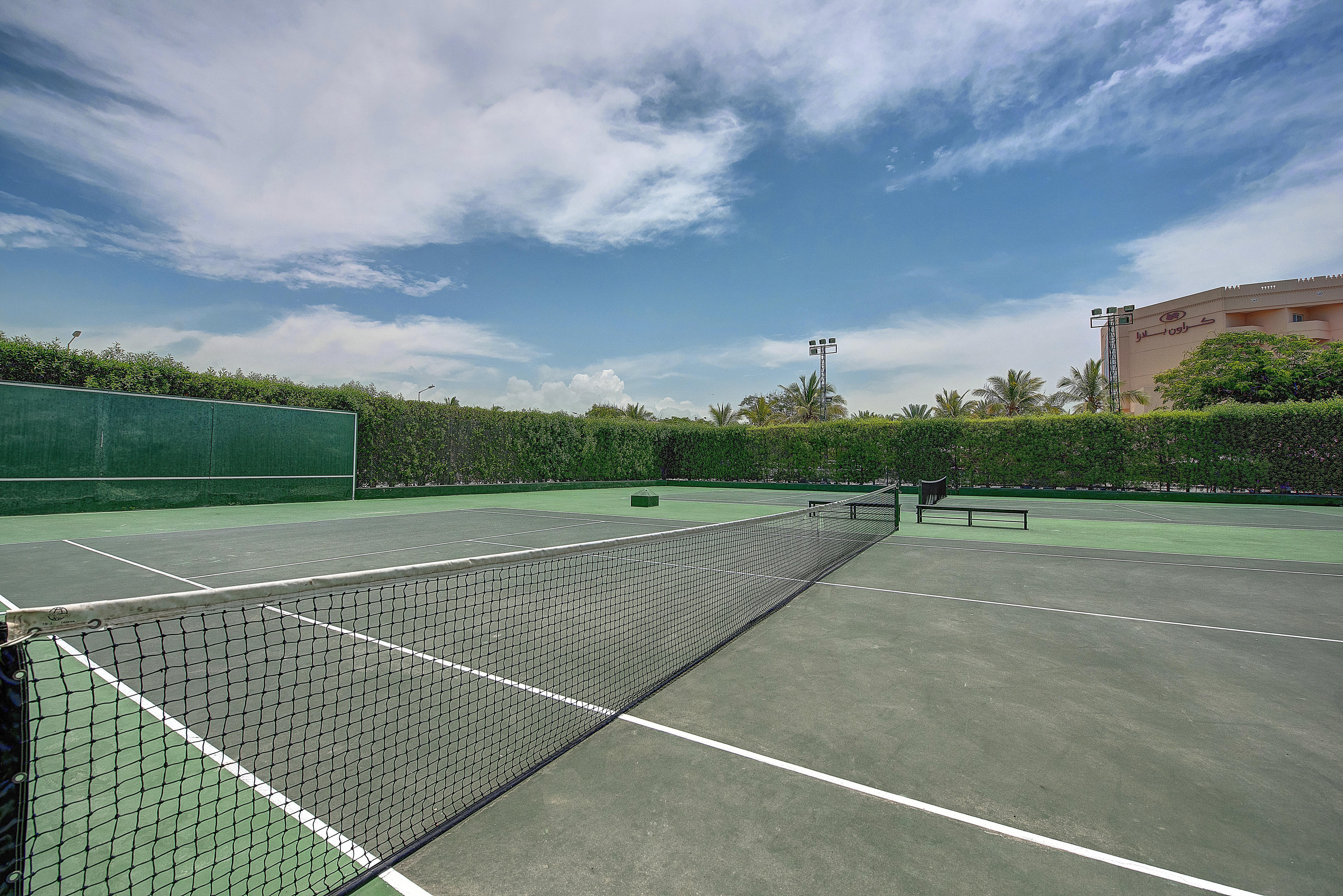 Crowne Plaza Resort Salalah By Ihg Exterior photo Tennis courts at the Beverly Hills Hotel
